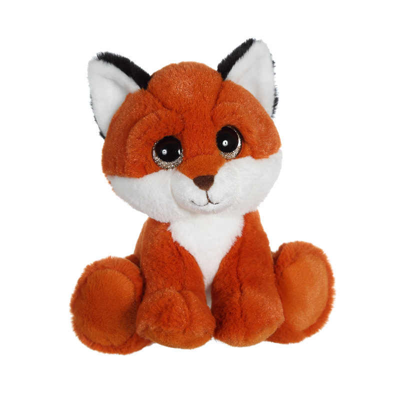  puppy eyes peluche renard 22 cm 